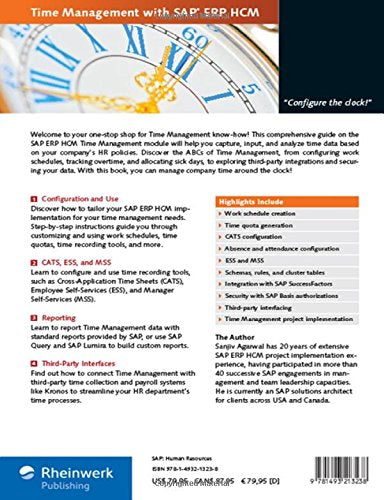 Time Management with SAP ERP HCM (SAP HR) (SAP PRESS),Used