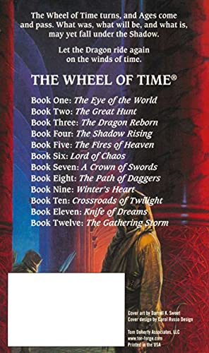 The Dragon Reborn (The Wheel Of Time, Book 3),New