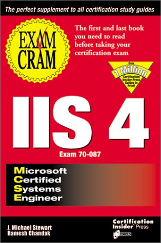 MCSE IIS 4 Exam Cram (Exam Cram (Coriolis Books)),Used