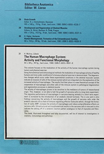 The Human MacrophageSystem: Activity and Functional Morphology (BIBLIOTHECA ANATOMICA),Used