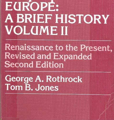 Europe: A Brief History,Used