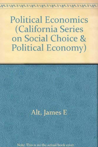 Political Economics (California Series on Social Choice and Political Economy),Used