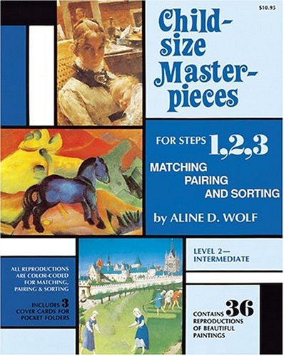 Child Size Masterpieces for Steps 1, 2, 3: Matching, Pairing and Sorting Level 2 Intermediate,New