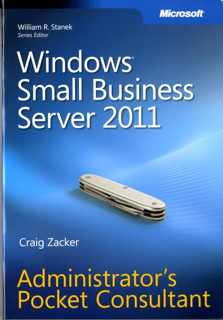 Windows Small Business Server 2011 Administrator's Pocket Consultant,New
