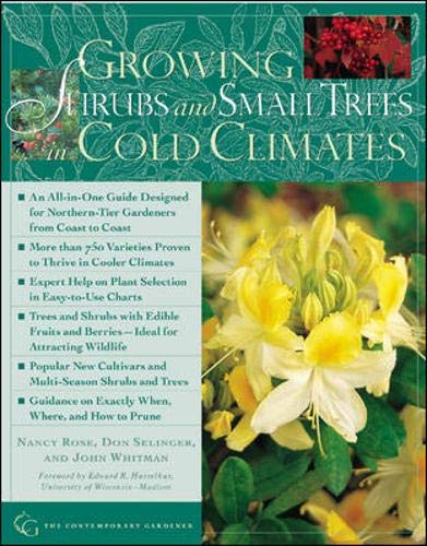 Growing Shrubs And Small Trees In Cold Climates,Used
