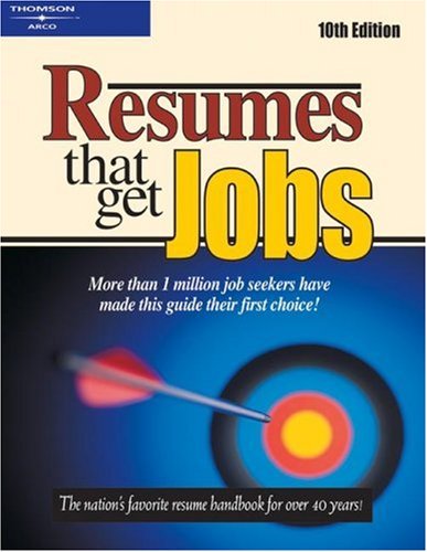 Resumes That Get Jobs,Used