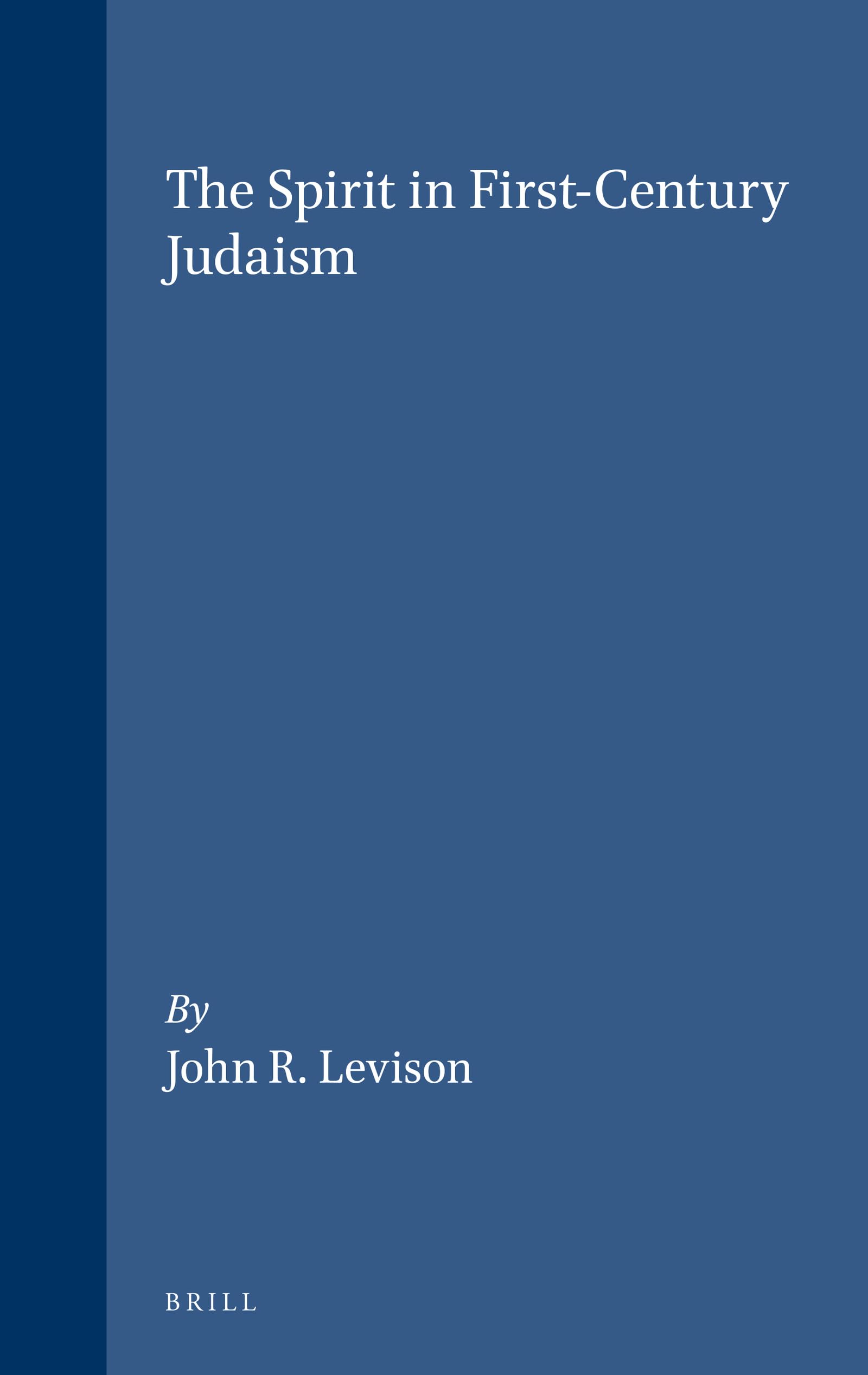 The Spirit in FirstCentury Judaism,Used