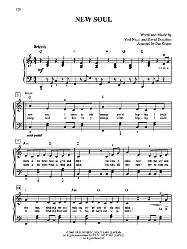 Top 50 Pop Hits: Easy Piano,New