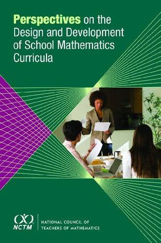 Perspectives On The Design And Development Of School Mathematics Curricula,Used