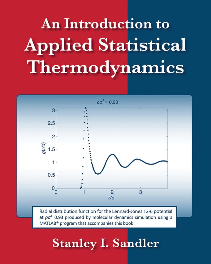 An Introduction To Applied Statistical Thermodynamics,New