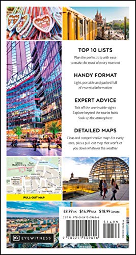 DK Eyewitness Top 10 Berlin (Pocket Travel Guide),Used