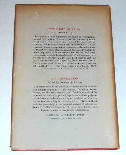 Praisers Of Folly (Harvard Studies in Comparative Literature),Used