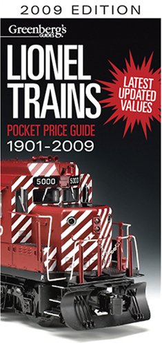 Greenberg's Guides Lionel Trains Pocket Price Guide 2009 (Greenberg's Pocket Price Guide Lionel Trains),Used