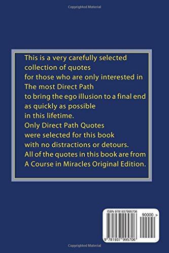 Direct Path Quotes from A Course in Miracles,Used