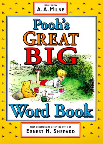 Pooh's Great Big Word Book (WinniethePooh),Used