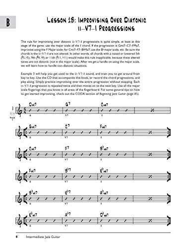 Complete Jazz Guitar Method: Intermediate Jazz Guitar, Book & CD (Complete Method),Used