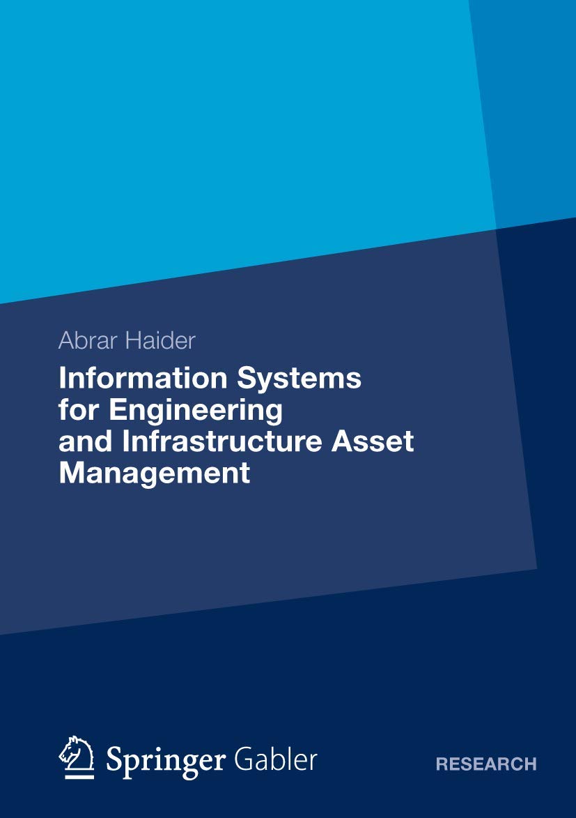 Information Systems for Engineering and Infrastructure Asset Management,Used