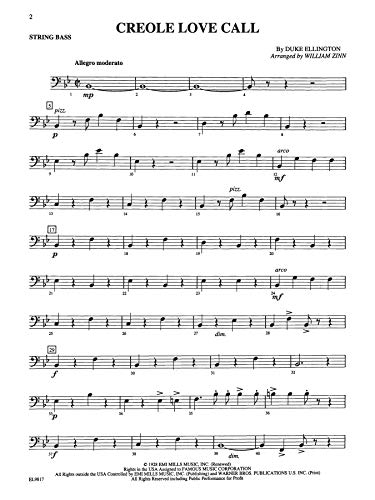 Duke Ellington for Strings: String Bass,Used