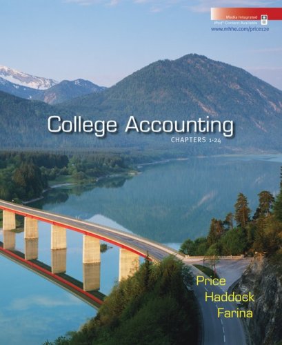 College Accounting Student Edition Chapters 124,New