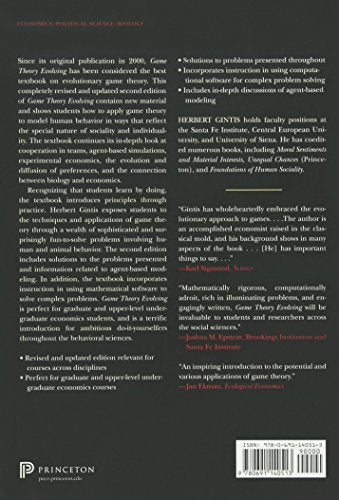Game Theory Evolving: A Problemcentered Introduction To Modeling Strategic Interaction Second Edition,Used