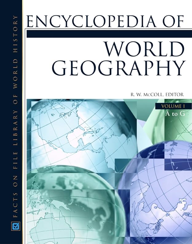 Encyclopedia of World Geography, 3Volume Set (Facts on File Library of World Geography),Used