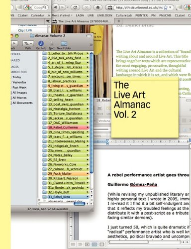 The Live Art Almanac Vol. 2,Used