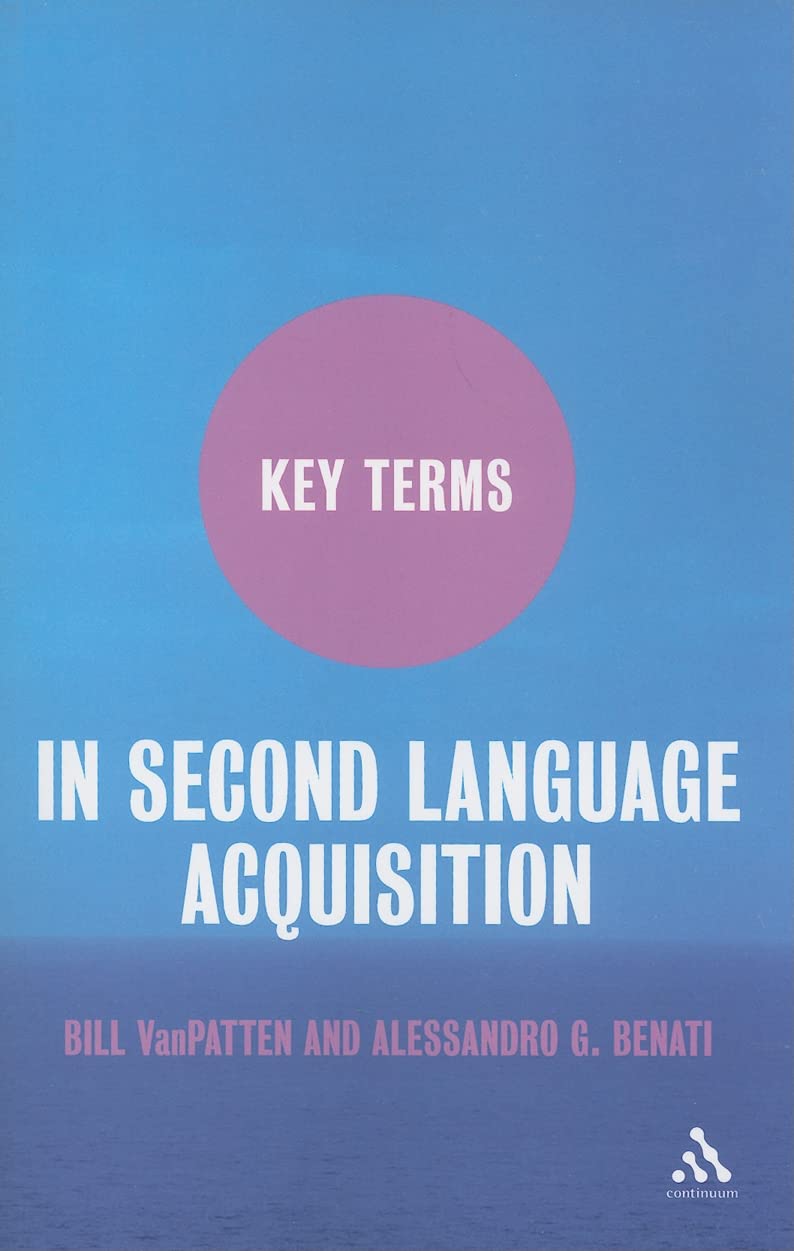 Key Terms in Second Language Acquisition,Used