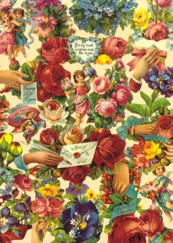 Victorian Floral Notebook,Used