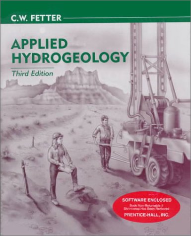 Applied Hydrogeology/Book and Disk,Used