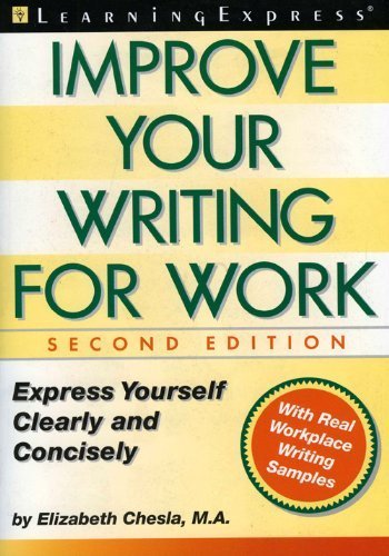 Improve Your Writing for Work, 2nd Edition,Used