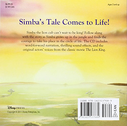 The Lion King ReadAlong Storybook and CD,Used