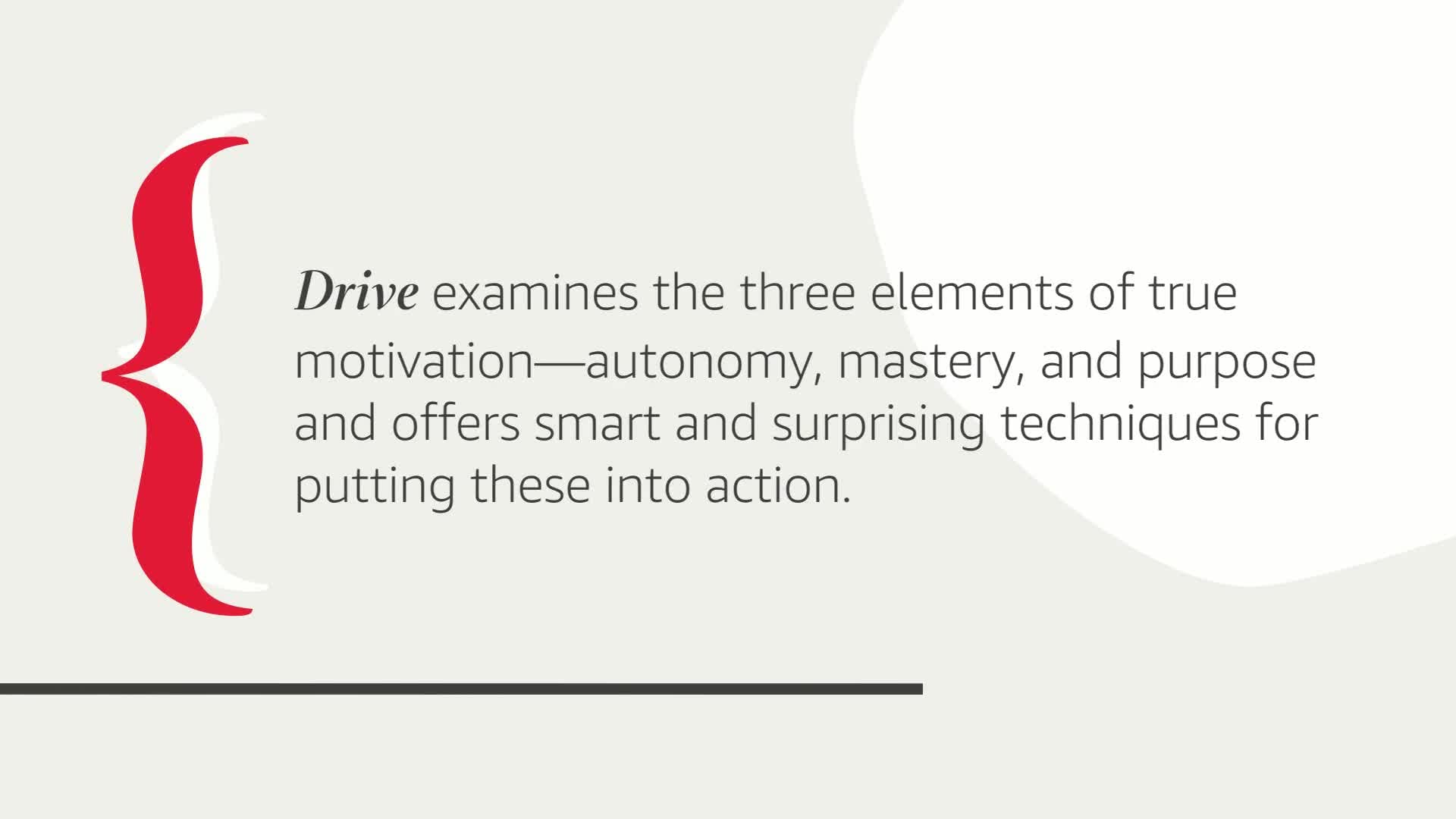 Drive: The Surprising Truth About What Motivates Us,Used