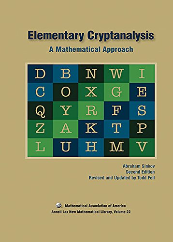 Elementary Cryptanalysis (ANNELI LAX NEW MATHEMATICAL LIBRARY),Used
