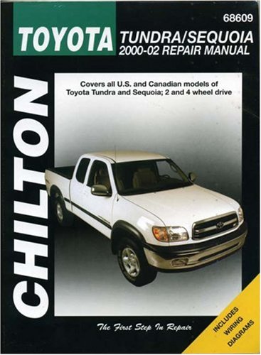 Chilton's Toyota Tundra & Sequoia, 20002002 (Chilton's Total Car Care Repair Manual),Used
