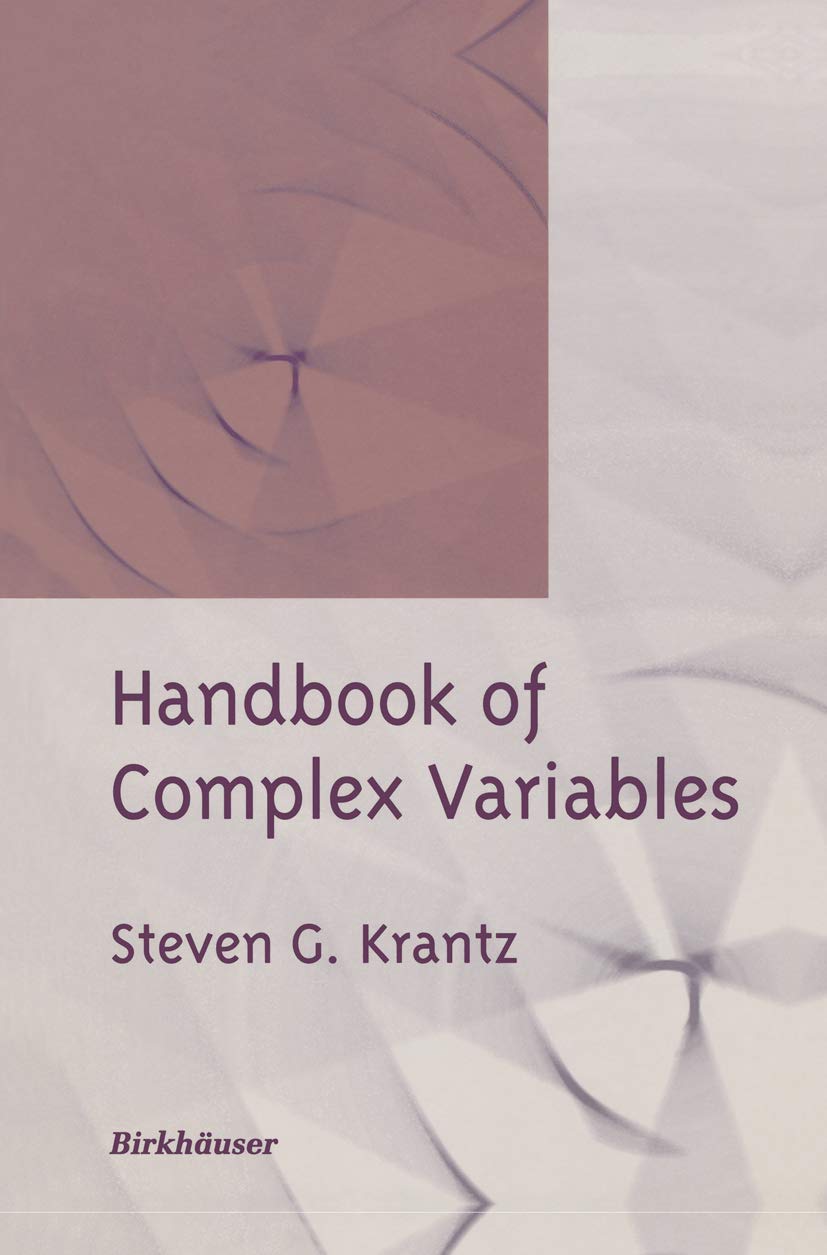 Handbook Of Complex Variables,Used