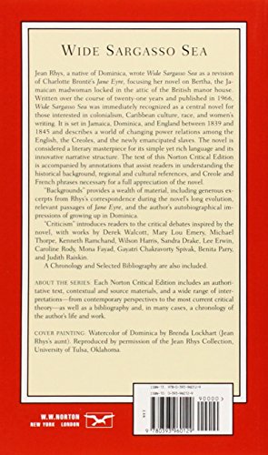 Wide Sargasso Sea: A Norton Critical Edition (Norton Critical Editions),Used