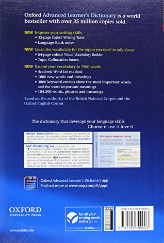 Oxford Advanced Learner's Dictionary,New