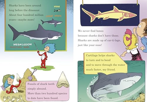 Hark! A Shark! All About Sharks (The Cat In The Hat'S Learning Library),Used