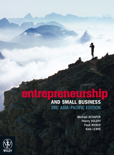 Entrepreneurship and Small Business,New