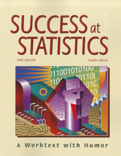 Success at Statistics: A Worktext with Humor,Used
