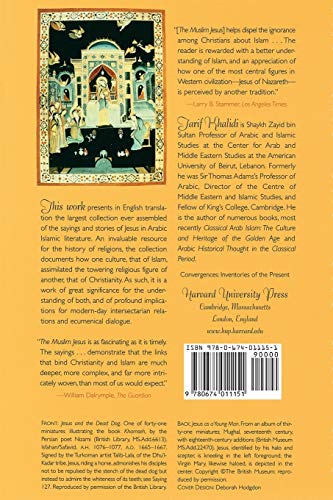 The Muslim Jesus: Sayings and Stories in Islamic Literature (Convergences: Inventories of the Present),New