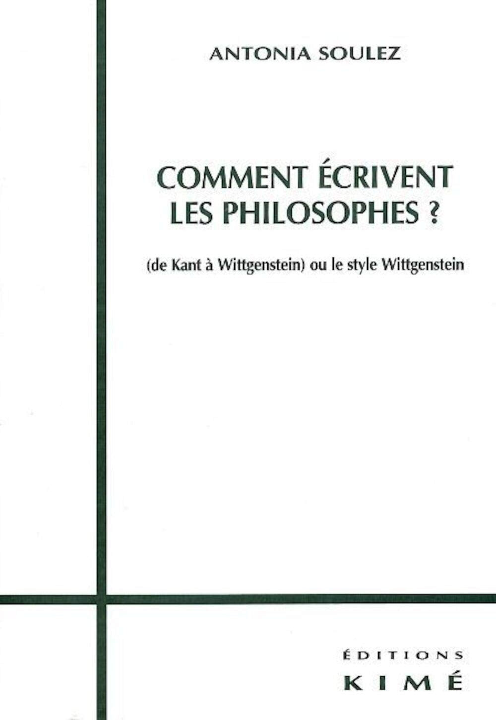 Comment Ecrivent les Philosophes ?,Used