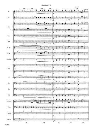 On the Rising Winds (Belwin Young Band),Used