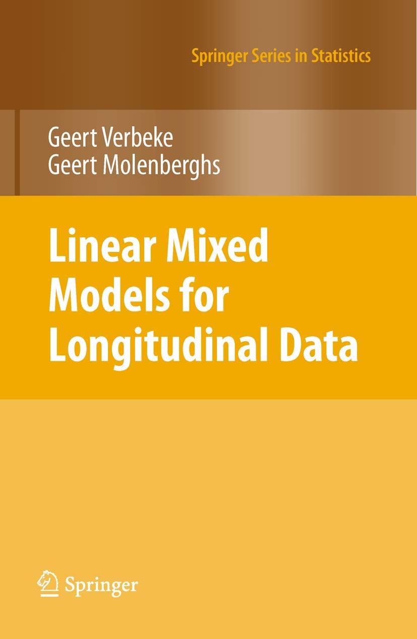 Linear Mixed Models for Longitudinal Data (Springer Series in Statistics),Used