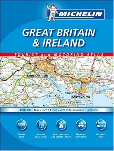 Michelin Great Britain and Ireland Tourist and Motoring Atlas (Michelin Tourist and Motoring Atlas),Used