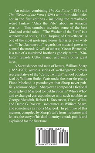 The Sin Eater, The Washer of the Ford and Other Legendary Moralities,Used