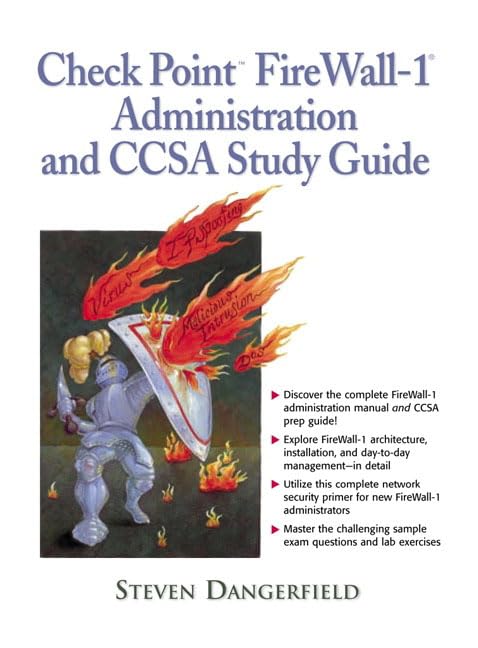Check Point Firewall1 Administration and CCSA Study Guide,Used
