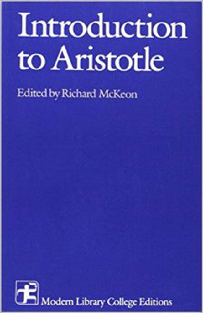 Introduction To Aristotle by McGraw-Hill Education - Essential Text for Philosophy Students and Enthusiasts