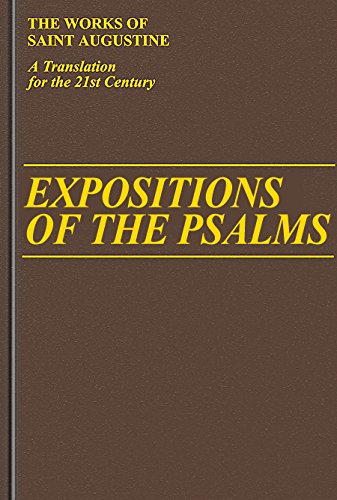 Expositions of the Psalms 5172 (Vol. III/17) (The Works of Saint Augustine: A Translation for the 21st Century),Used
