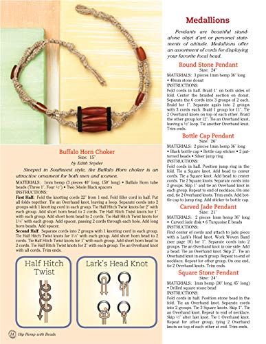 Hip Hemp with Beads: Easy & Awesome Knotted Jewelry with Hemp Cord (Design Originals),Used